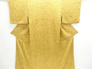 絞り萩模様小紋着物